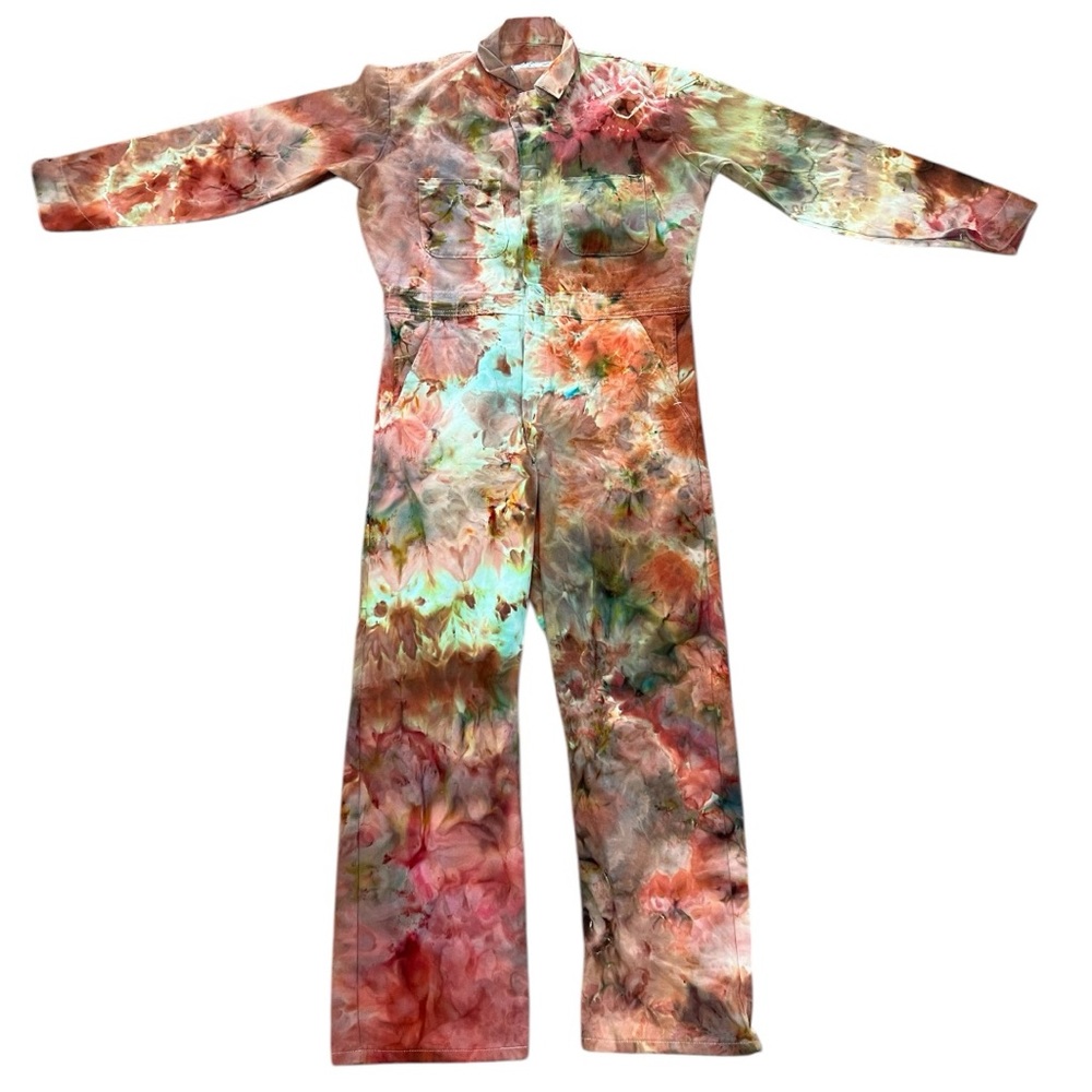 Vintage HAND DYED Mechanic suit - UNISEX